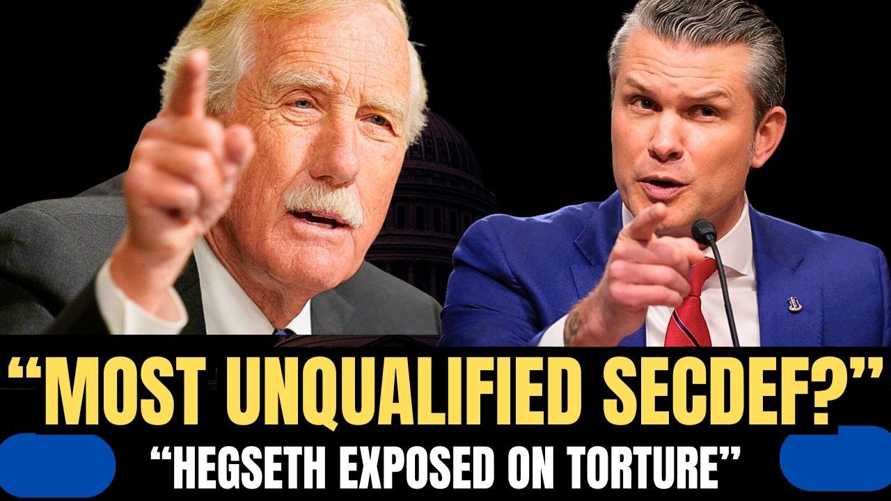 Hegseth Clashes with Senator Over Geneva Conventions and Rules of War