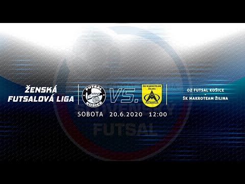 HIGHLIGHT, OZ FUTSAL Košice - ŠK Makroteam Žilina, 20.6.2020