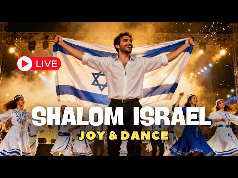 🔴 Live: SHALOM ISRAEL ✡️ Joyful Hebrew Worship Concert from Jerusalem