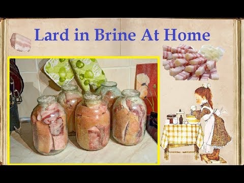 Lard in Brine At Home / Book of recipes / Bon Appetit