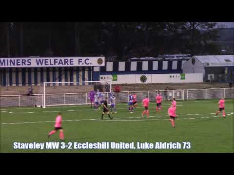 Staveley MW v Eccleshill United - Goals 6th November
