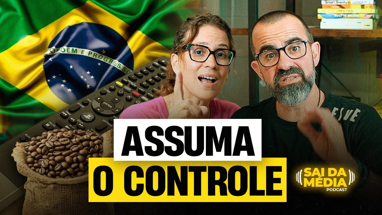 Pare IMEDIATAMENTE de se sentir engolido pela vida com essas 5 TÉCNICAS | Podcast Sai da Média #222