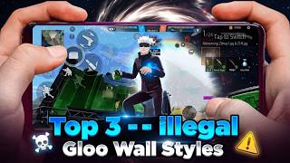 Top 3 - Fastest illegal GlooWall Styles ⚠️🧊 + Speed that BREAK game Physics!!