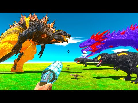 GOLDEN GODZILLA & FPS AVATAR vs  DRAGON RESCUE MISSION - ARBS
