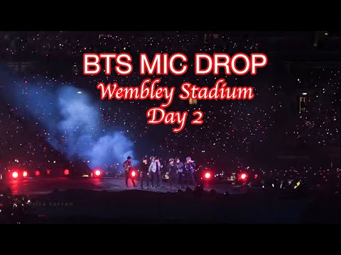 BTS (방탄소년단) 'MIC DROP' WEMBLEY STADIUM DAY 2 | 190602