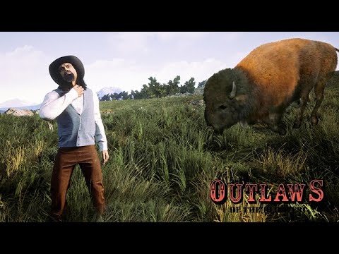 ATACADO POR UM BISÃO BRABO NA PORTA DE CASA - Outlaws of the Old West