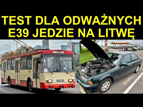 TESTUJĘ SPALANIE OLEJU W e39. CZY "CHECK ENGINE" TO COŚ POWAŻNEGO? (TRIP DO WILNA 1140km)