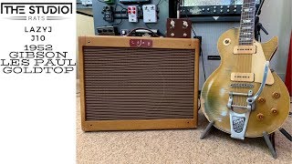 Video thumbnail for Lazy J J10 Amplifier and 1952 Gibson Les Paul Gold Top. by The Studio Rats