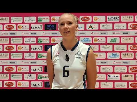Le parole di Mariia Solovei dopo la vittoria contro Fasano