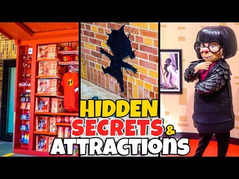 ピクサー・プレイスの隠れた秘密と新しいアトラクショントップ5 - インクレディブル (Top 5 Hidden Secrets & New Attractions of Pixar Place - The Incredibles)
