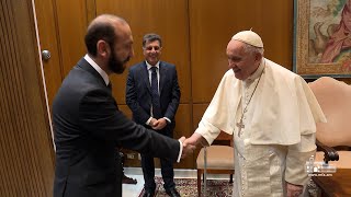 Встреча министра иностранных дел РА с Папой Римским