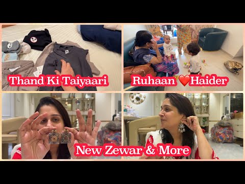 Maudaha ki Sardi ke Liye Taiyaari | New Zewar & More 😍