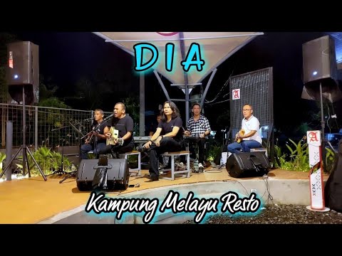 Dia - Anji | Kampung Melayu Resto ( Live Music Cover by Lombok Legend Band )