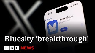 Will Bluesky be able to rival X or Twitter | BBC News