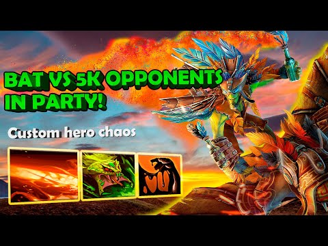 Batrider against all - Custom Hero Chaos - Dota 2