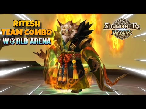 Ritesh Team Combo in World Arena Ep. 2 - Summoners War