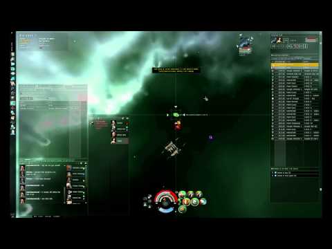 EVE Dual-box Cane + Falcon Vs. Drake + Cane