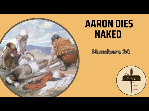 #62: Numbers 20 | The sin of Moses- and Aaron dies naked