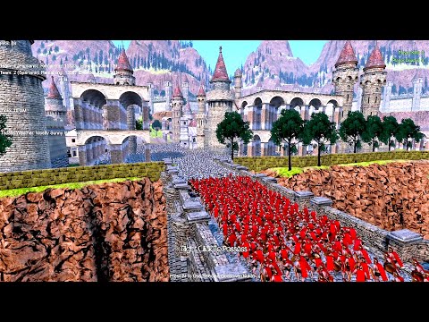 2000 Spartans against 20K Persian invaders | UEBS | Ultimate Epic Battle Simulator