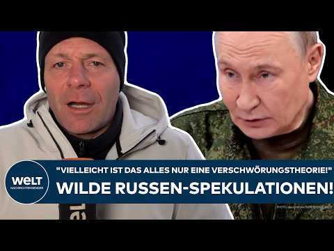 PUTINS KRIEG: "Vielleicht ist das alles nur eine Verschwörungstheorie!" Wilde Russen-Spekulationen!