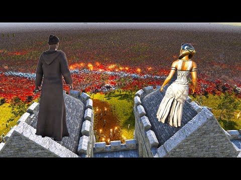 5 million Monsters attacked ancient castle !!  Ultimate Epic Battle Simulator 2 | UEBS 2