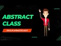 Abstract Class In Java Java In Animated Way