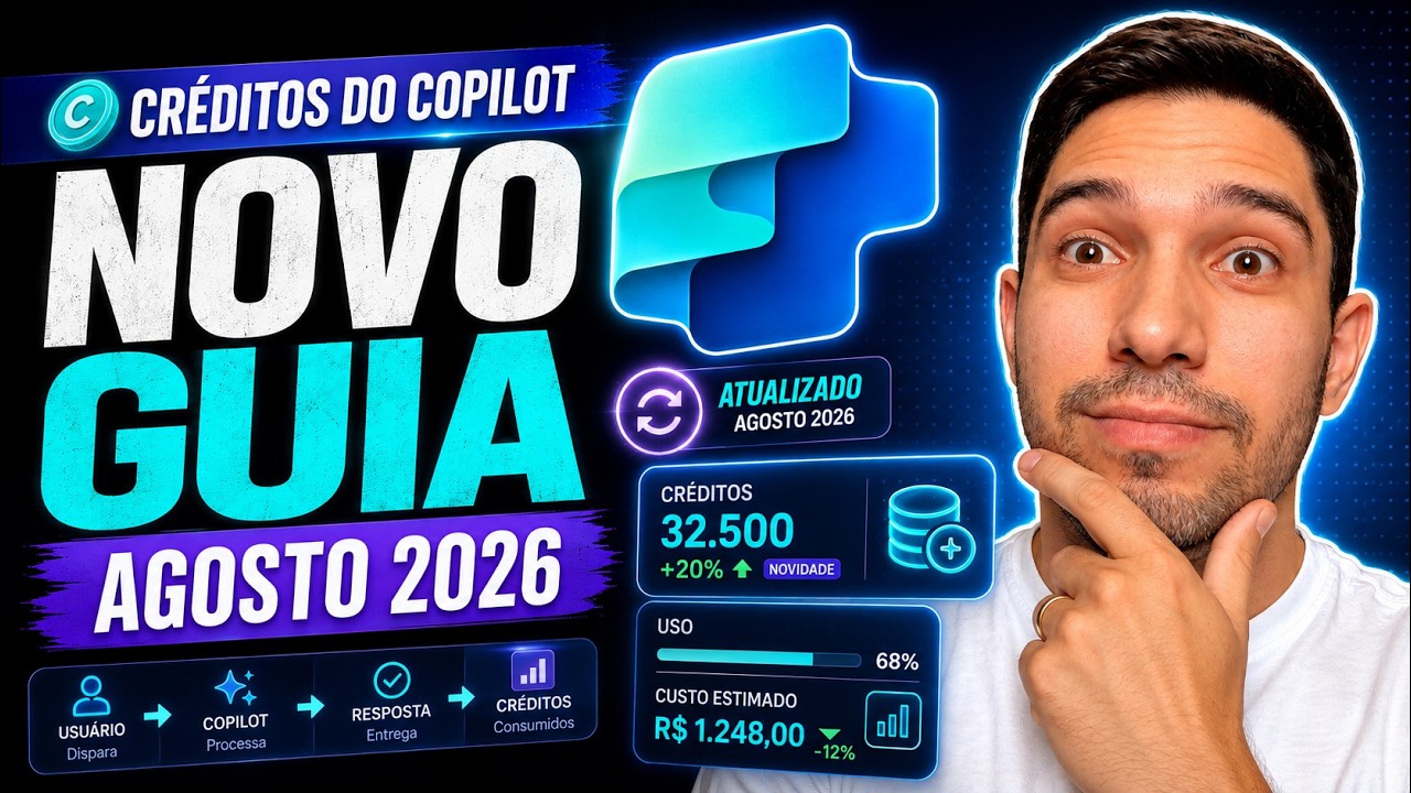 CRÉDITOS DO COPILOT: O QUE MUDOU EM AGOSTO DE 2026