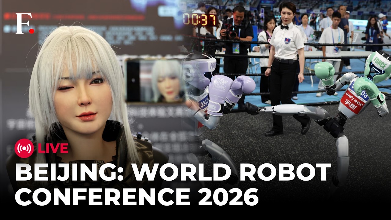 World Robot Conference LIVE: China Kickstarts WRC 2026 in Beijing | Tech News