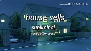 house sells quickly ☆ subliminal (request)