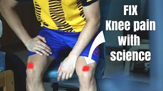 STOP Knee pain in 5 minutes!! | Physiotherapy | Quad tendinopathy | PhysioEvangelist