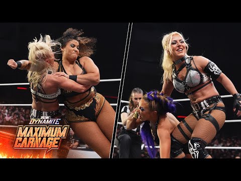 Statlander, Nightingale & Cameron vs Triangle of Madness: MATCH HIGHLIGHTS | AEW Dynamite, 1/14/26