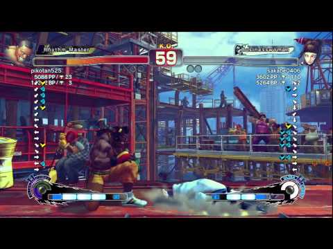 pikotan525 [Dee Jay] vs. sakabe0406 [Juri] | SSF4 Arcade Edition