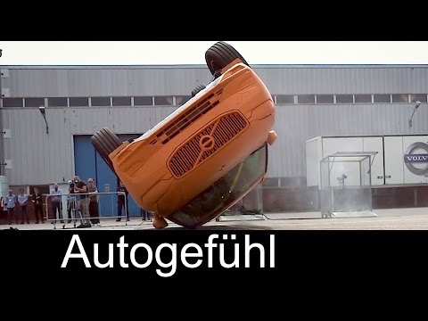 All-new Volvo XC60 crash tests: Roll over, Frontal crash, Small overlap 2017/2018 neu - Autogefühl