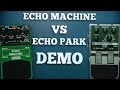 Behringer EM600 Echo Machine VS Line 6 Echo Park (Comparison)