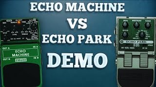 Video thumbnail for Behringer EM600 Echo Machine VS Line 6 Echo Park (Comparison) by Ryan Lutton