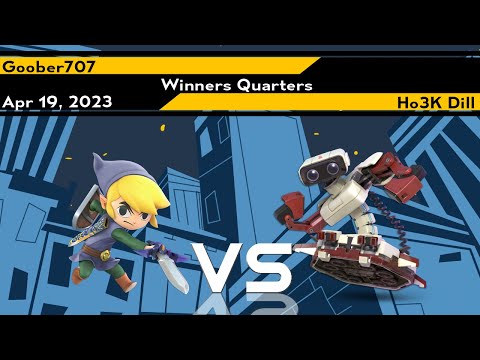 Xeno289 Winners Quarters - Goober707 (Toon Link) vs Dill (ROB) - SSBU Ultimate Tournament
