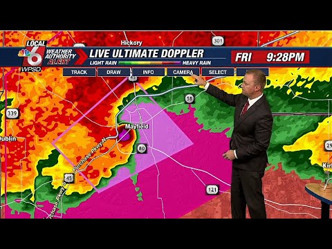 FULL HD 2021 Mayfield Kentucky Tornado Coverage WPSD