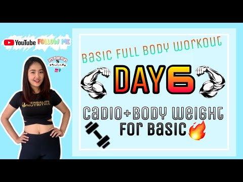 Basic Full Body Workout day 6 | Fit For Fun มันส์ไปกับ NP