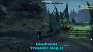ESO Deadlands Treasure Map II, Location, The Elder Scrolls Online, Treasure Map 2