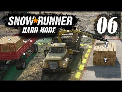 SnowRunner - Hard Mode - Black River Contracts - Episode 6
