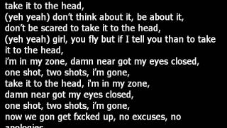 Dj Khaled - Take It To The Head (Featuring Chris Brown, Nicki Minaj+Lil Wayne) Lyrics.