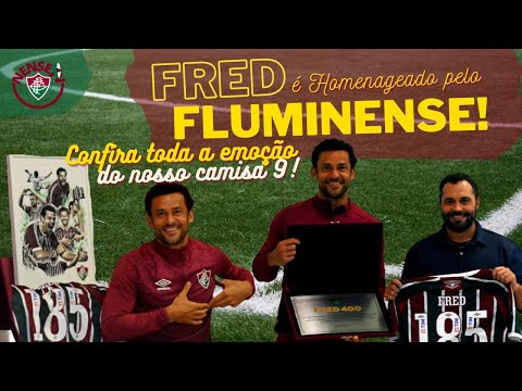 FRED É HOMENAGEADO PELO FLUMINENSE E SE EMOCIONA | CONFIRA TODA A EMOÇÃO DO NOSSO CAMISA 9