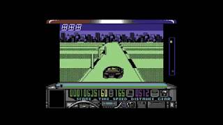 Chase HQ - C64 Commodore 64 game playthrough with commentary