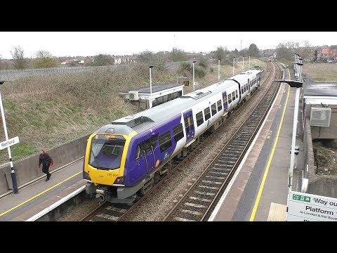 Retford High and low level platforms, 14th March 2020.