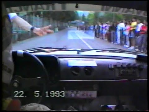 Cameracar 2 rally Prealpi Orobiche 1993, Corti Francesco - Pretini Giovanni, Opel MAnta GTE