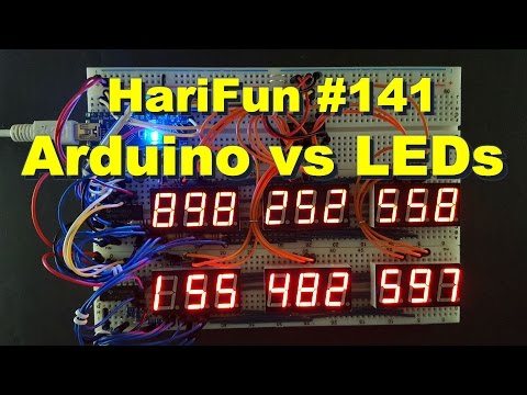 HariFun #141 - Arduino vs. LEDs - Mega Sudoku Part 4
