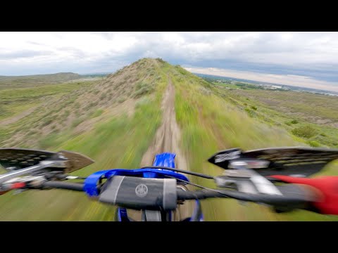 2023 YZ250X - Riding the Ridge (RAW POV)