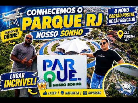 “IMAGENS INCRÍVEIS DE DRONE DO PARQUE RJ!”#ParqueRJ #nossosonho #SãoGonçalo