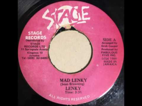MAD LENKY / LENKY -Reggae-Dancehall-1989 - 7inch vinyl record sound
