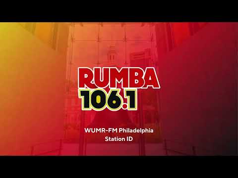 WUMR-FM 106.1: Rumba 106.1 - Philadelphia, PA - Station ID -  6/13/2025